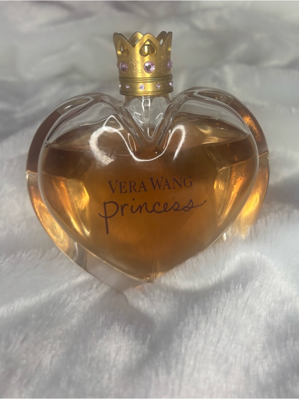 Vera Wang Princess Heart Bottle - Amber and Gold